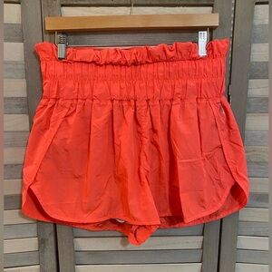 LIMITED TIME SALE FP movement by Free people neon red shorts